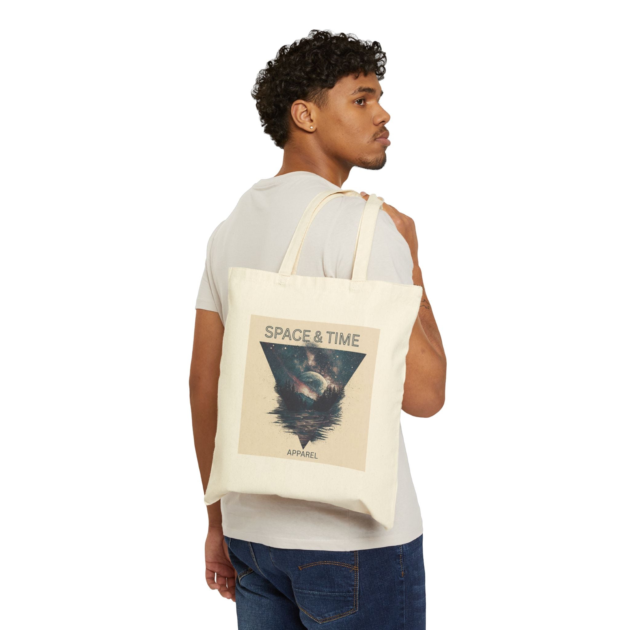 Cosmic Reflection Tote Bag